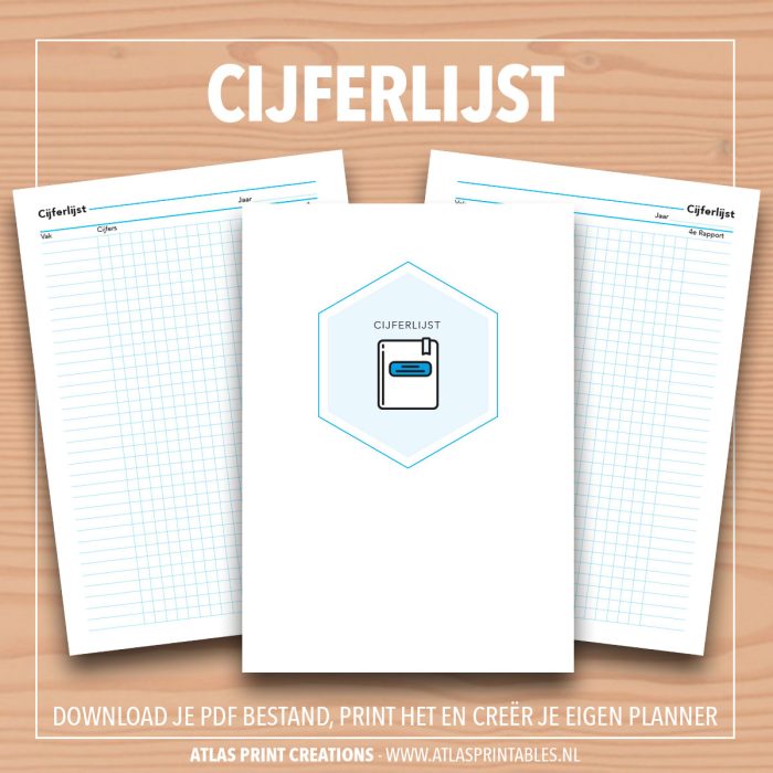 A5 - Cijferlijst
