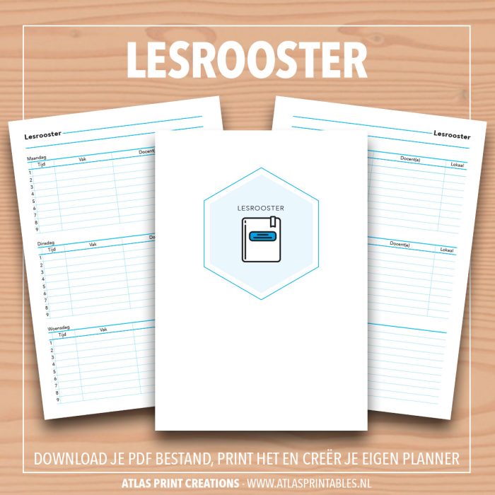 A5 - Lesrooster
