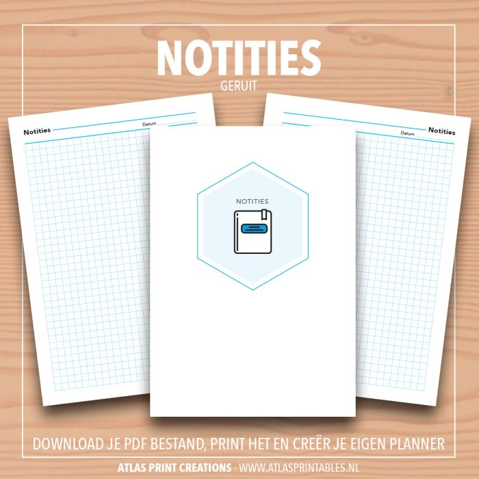 A5 - Notities (ruitjes)