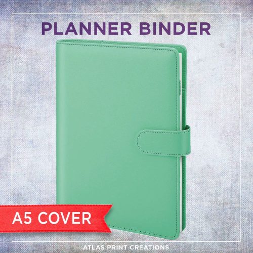A5-Personal Organizer Notebook Binder (Green)