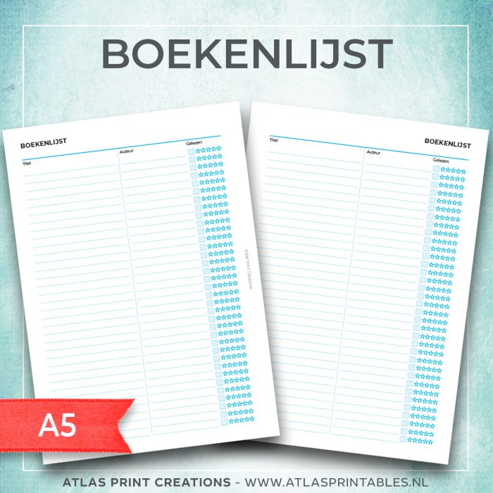 A5 - Boekenlijst (2023)