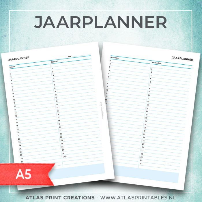 A5 - Jaarplanner (2023)