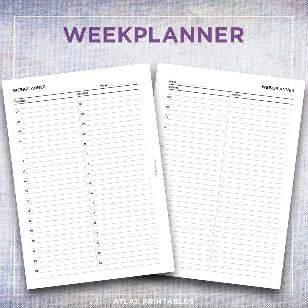 Weekplanner