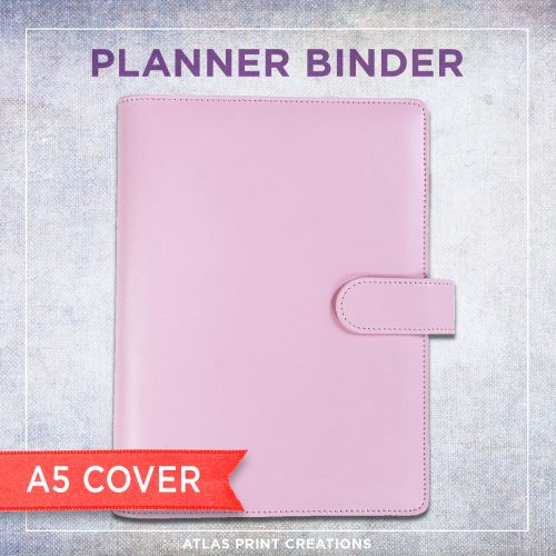 A5 Planner Binder PU-Leer – 6-Rings Map met Magneetsluiting