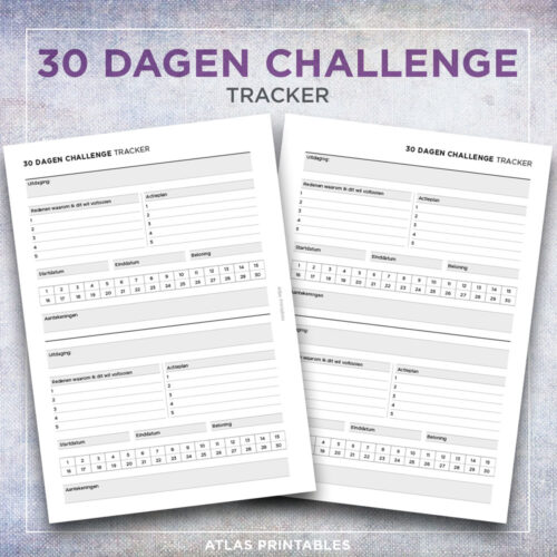 30 Dagen Challenge Tracker