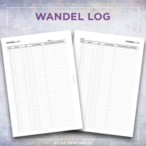 Wandellogboek